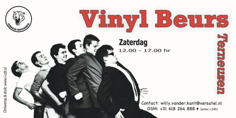 Vinylbeurs — markt-eten in Terneuzen