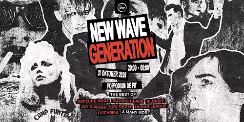New Wave Generation | Poppodium de Pit — muziek in Terneuzen